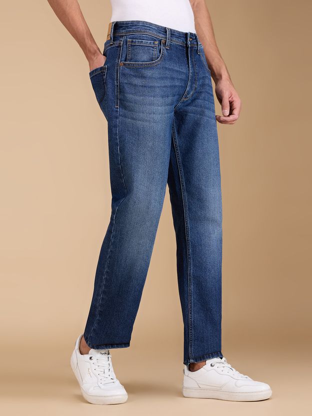 Pepe Jeans Men Straight Fit Blue Jeans - Image 2
