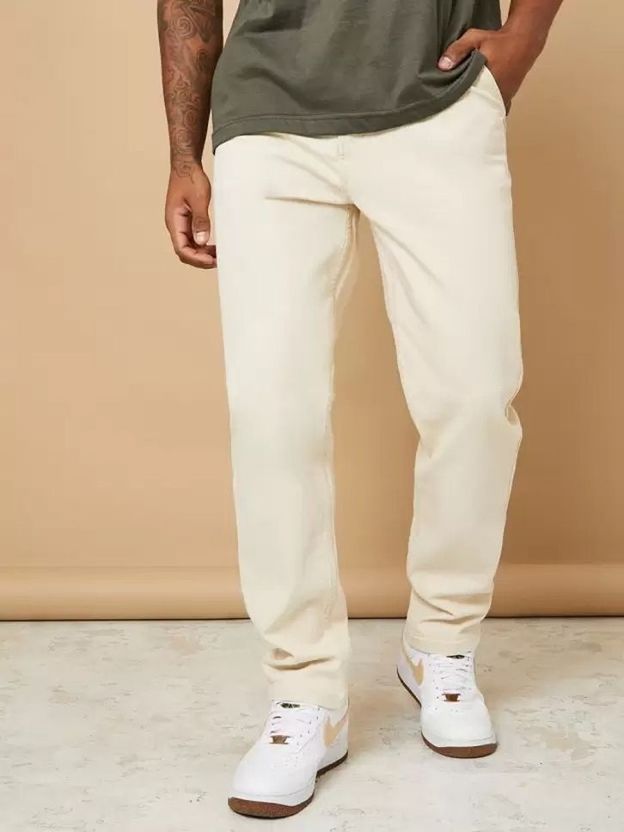 Aamishfashion Tapered Fit Men Light Blue Jeans - Image 7
