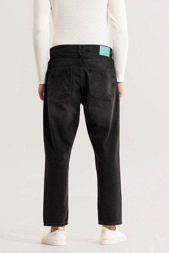 Snitch Men Black Mid Rise Loose Fit Jeans - Image 2