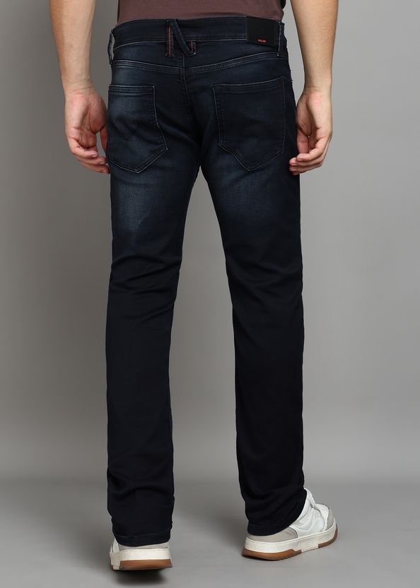 KILLER Men Straight Fit Mid Rise Black Jeans - Image 4