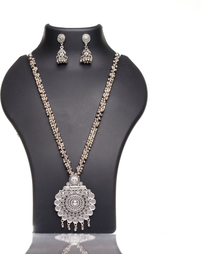 SUZEN Oxidised Silver Jewel Set (Pack of 2) - Image 3