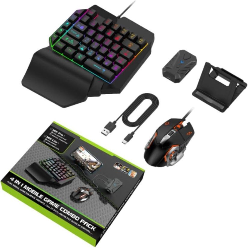 BCG Bluetooth Gaming Keyboard Mouse Convertor for Smartphone - Image 3