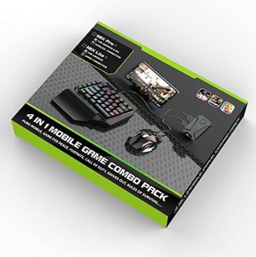Extreme एक्सट्रीम One Hand Non Mechanical Gaming Keyboard - Image 5