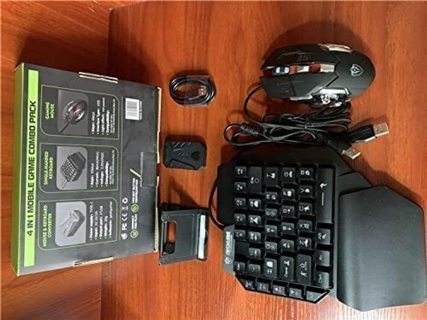 Confiavel One Hand Non-Mechanical Gaming Keyboard - Image 4