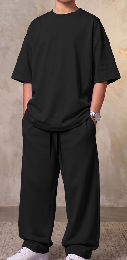 RPIRT Boys Casual T-Shirt Track Pants - Image 4