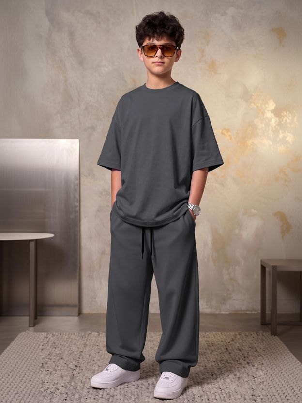 RPIRT Boys Casual T-Shirt Track Pants - Image 8
