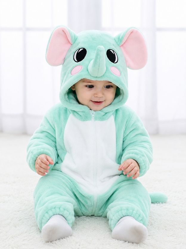 Swissberry Embroidered Polycotton Romper for Baby Boys & Girls - Image 9