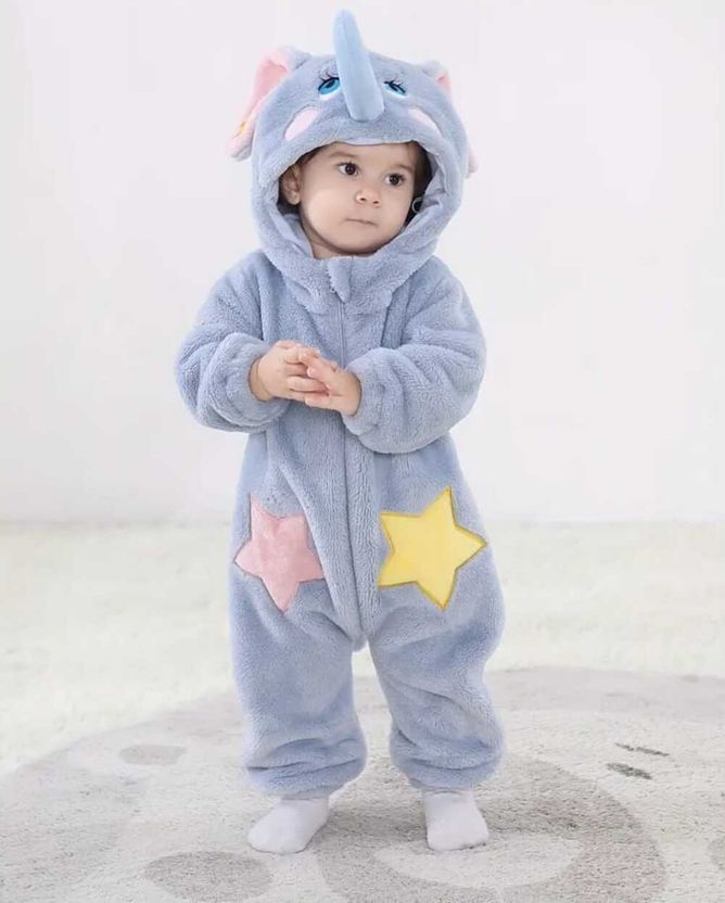 Swissberry Embroidered Polycotton Romper for Baby Boys & Girls - Image 3
