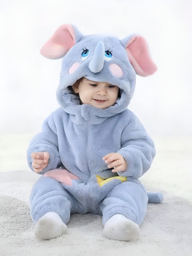 Swissberry Embroidered Polycotton Romper for Baby Boys & Girls - Image 1