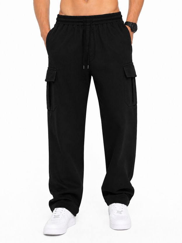mank D Pack of 2 Men Solid Black, Grey Track Pants - Image 7