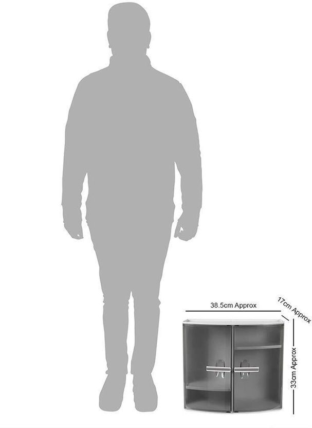 NAYASA Bathroom Cabinet Plastic Kitchen Cabinet - Image 6