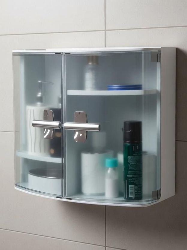 NAYASA Bathroom Cabinet Plastic Kitchen Cabinet - Image 2