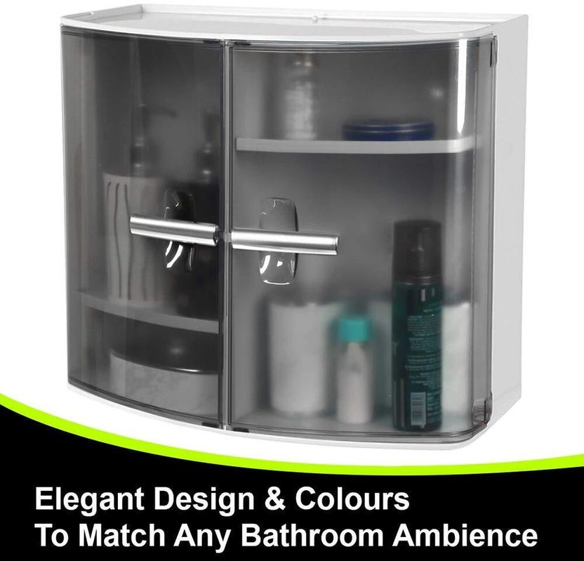 NAYASA Bathroom Cabinet Plastic Kitchen Cabinet - Image 8