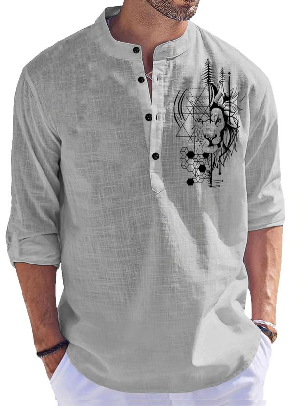 Fashion Marts Men Printed Straight Kurta - Image 8