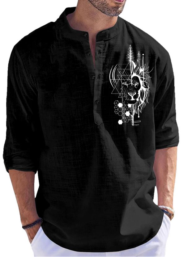 Fashion Marts Men Printed Straight Kurta - Image 4