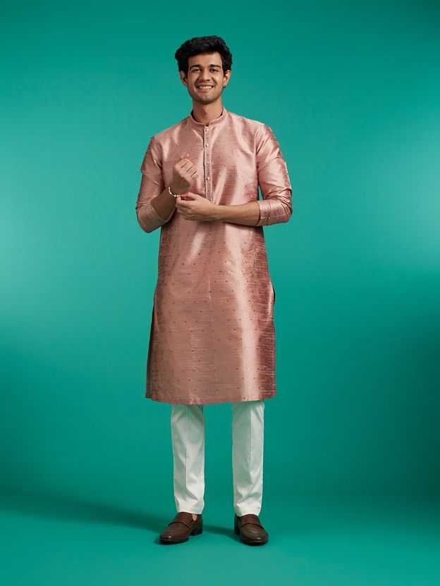 DIWAS by Manyavar Men Straight Kurta - Image 9