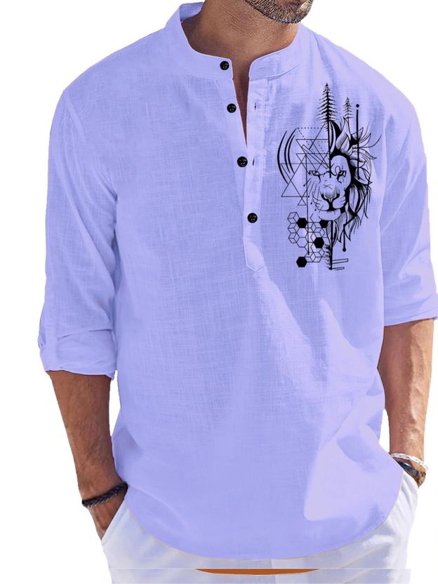 Fashion Marts Men Printed Straight Kurta - Image 7