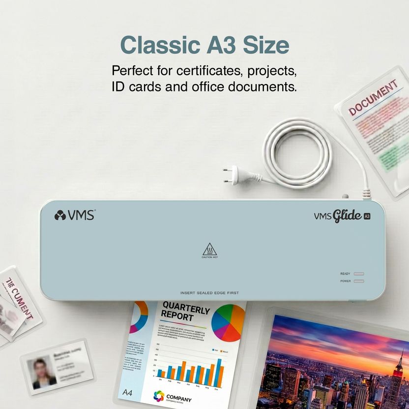 VMS Glide A3 Hot Laminator 250 Mic - Image 2