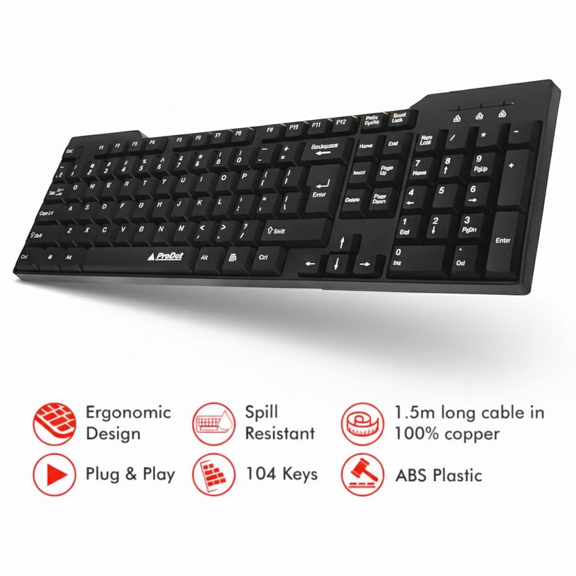 Henture 5-in-1 Gaming Keyboard and Mouse Combo - Image 2