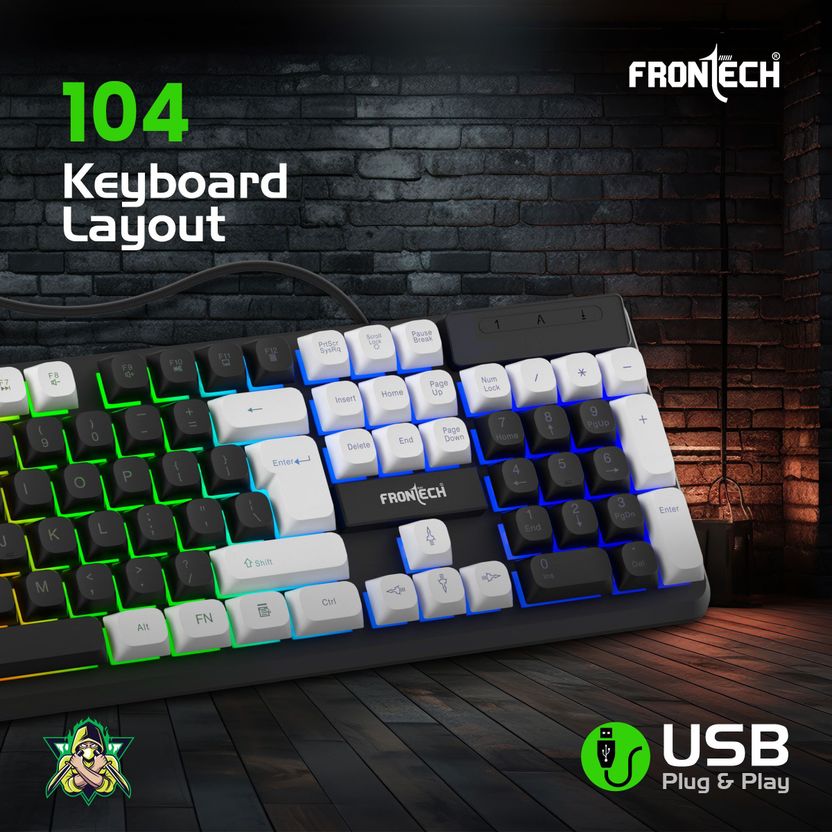 Frontech Quantum Striker Gaming Combo - Image 7