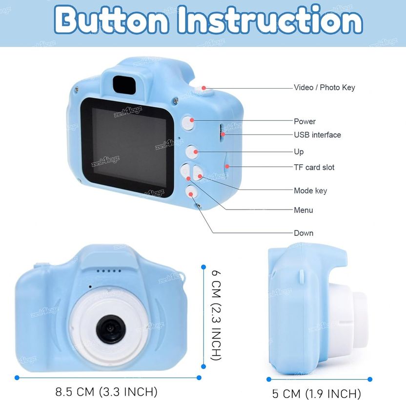 Anabia Trendy Fashion Kid's Digital Camera - Image 4
