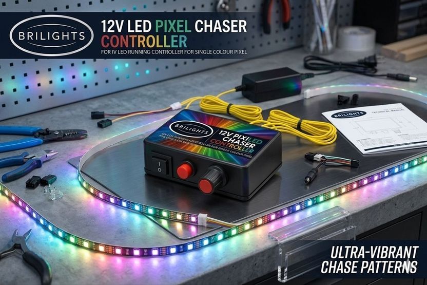 EASTRA LED Running Chaser Controller, 10 Channel, Single Colour - Image 4