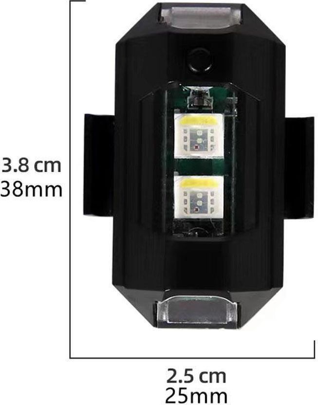 AMIRIDE Helmet Strip Light LED Multicolor - Image 2