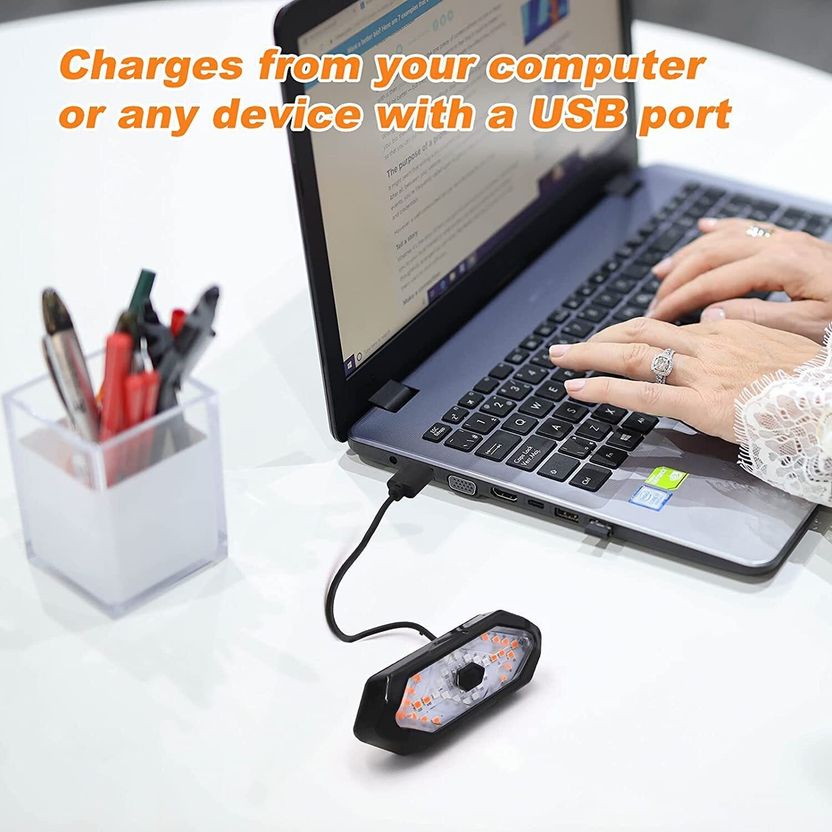kk world Tail Light USB Rechargeable - Image 3