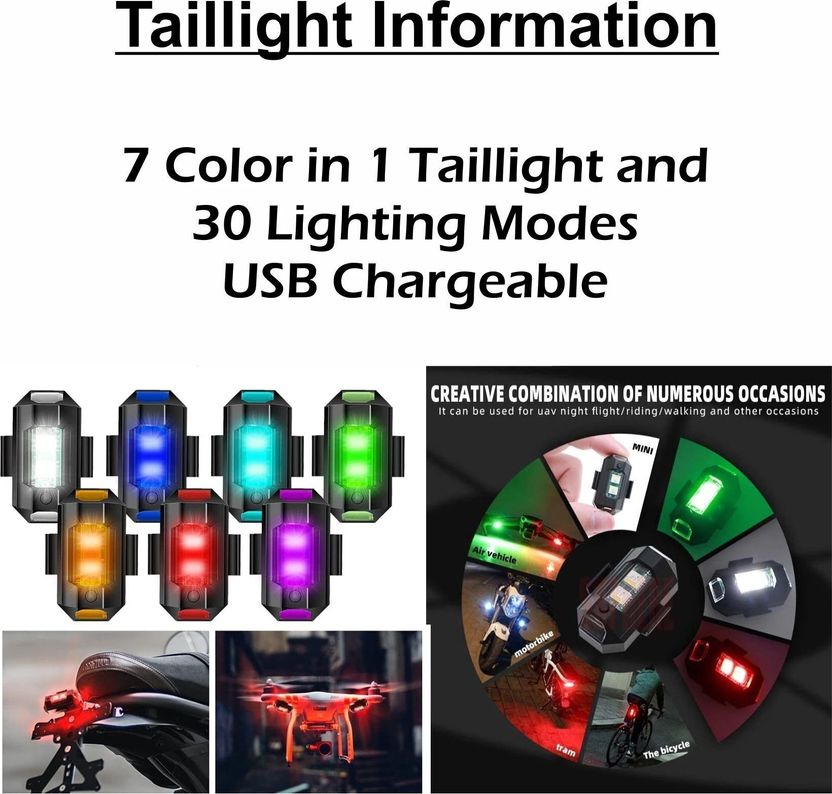 Onbicle Universal Safety Light 7 Colors, 30 Modes - Image 4