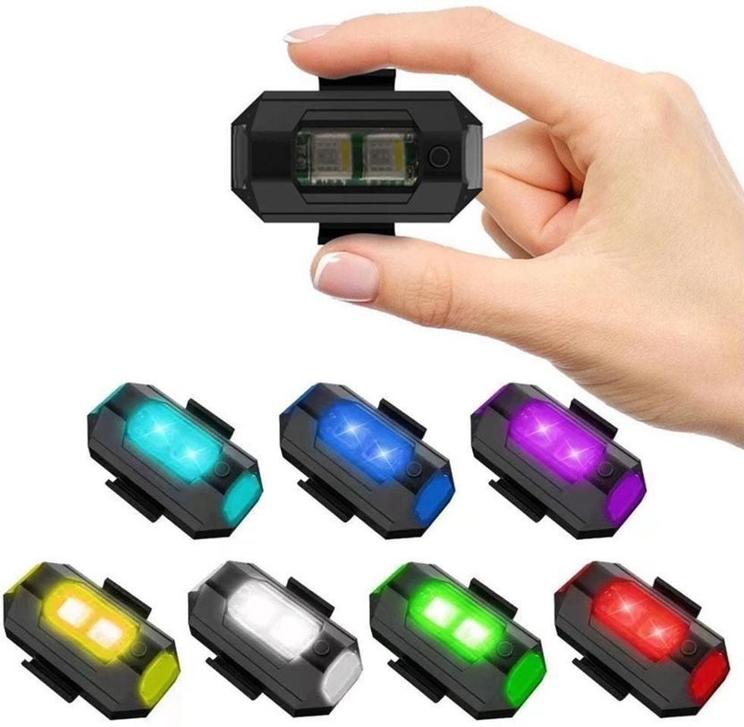 AMIRIDE Helmet Strip Light LED Multicolor - Image 1