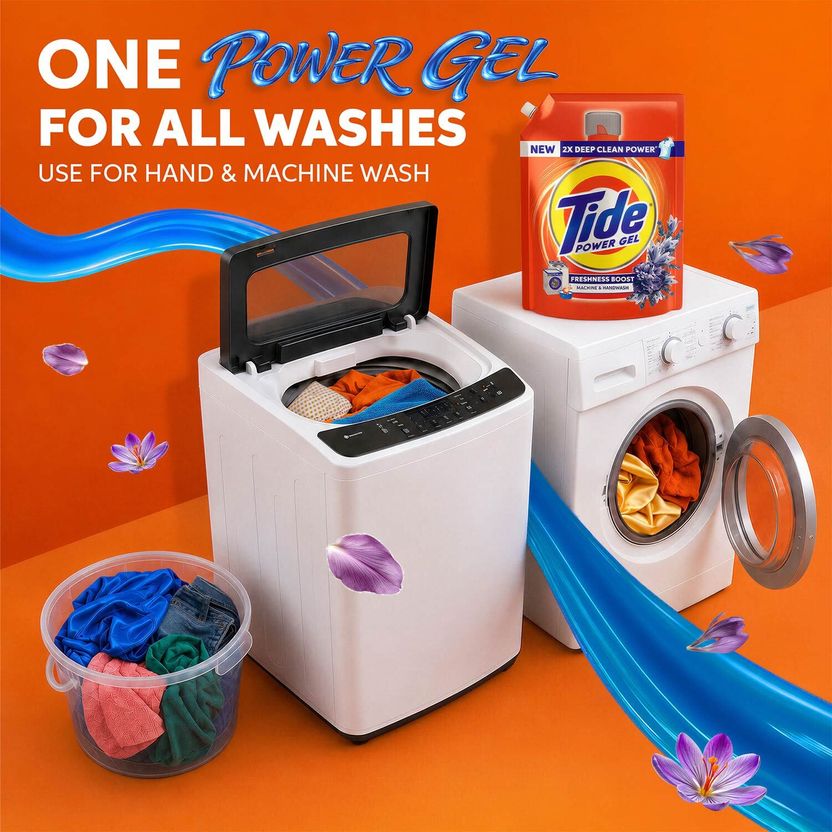 Tide Power Gel Multi-Fragrance Liquid Detergent - Image 6