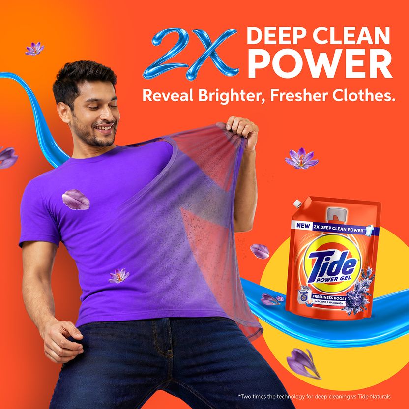 Tide Power Gel Multi-Fragrance Liquid Detergent - Image 3