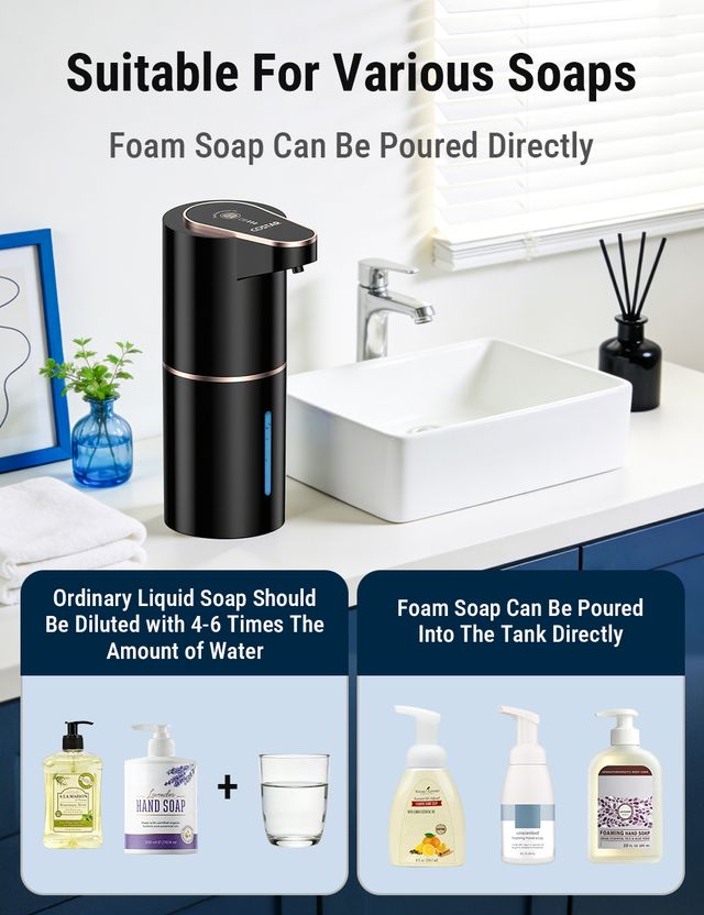 Costar Rechargeable Sensor Foaming Handwash Dispenser, 350 ml - Image 3