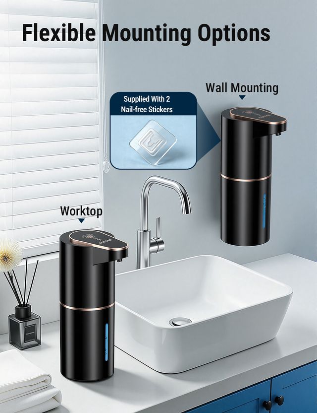 Costar Rechargeable Sensor Foaming Handwash Dispenser, 350 ml - Image 5