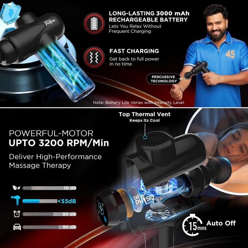 DR PHYSIO USA 1049 Touch Dynamo 3000mAh Battery - Image 3