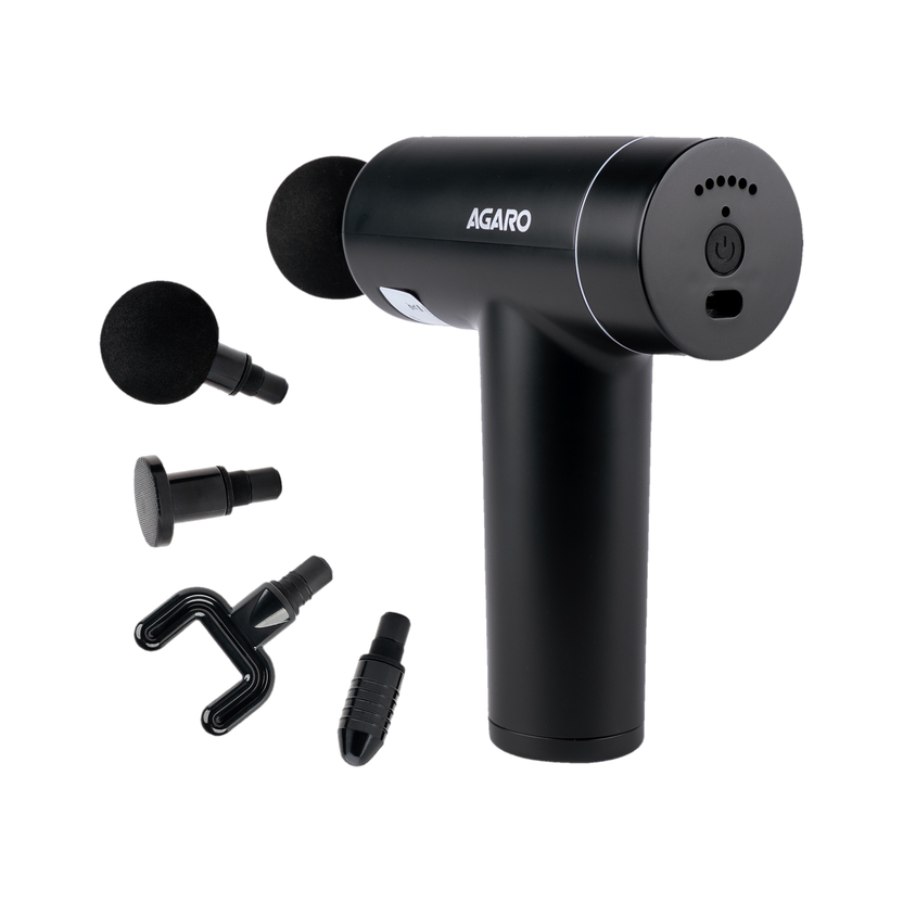 AGARO Regal Gun Massager, 4 Heads, 6 Speed - Image 1