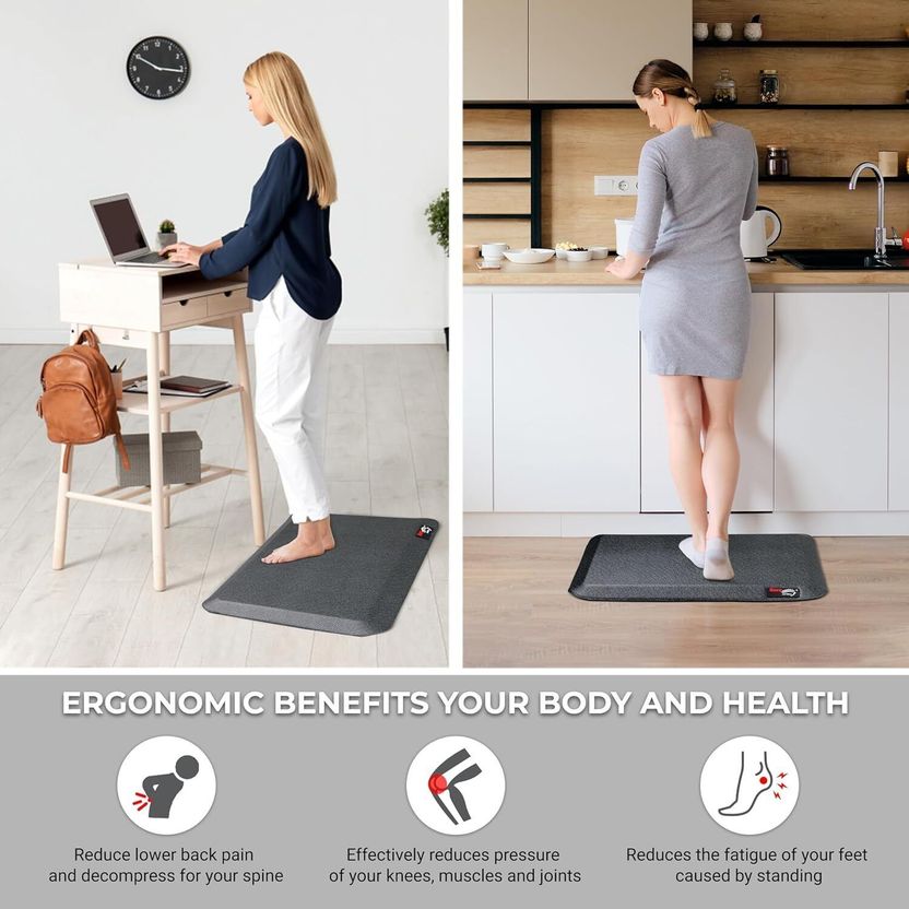 Duro Comfort Just Relax Rubber Kitchen Mat - Image 5