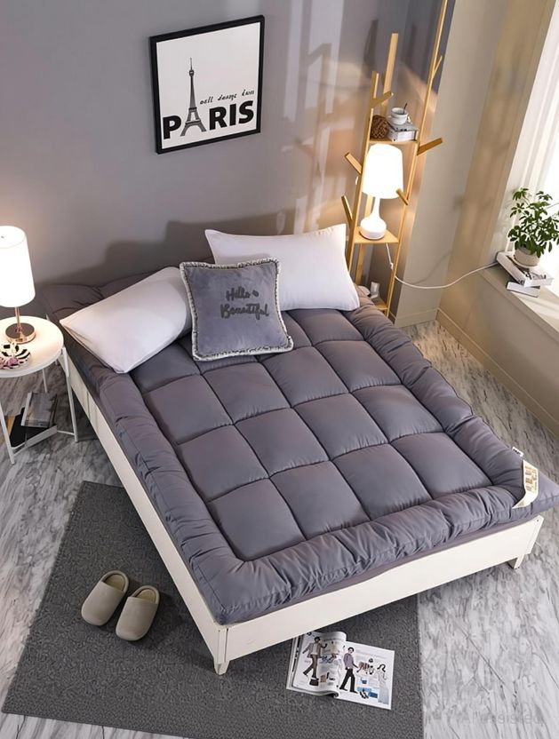 EVERDECOR 2 inch King Size Microfibre Mattress Topper - Image 3