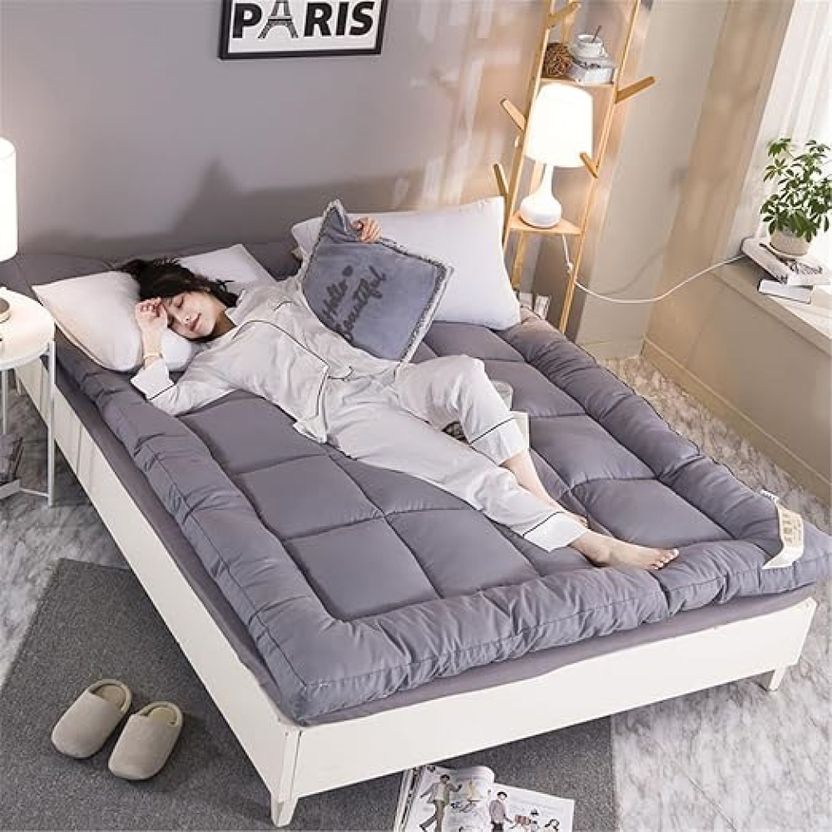 EVERDECOR 2 inch King Size Microfibre Mattress Topper - Image 5