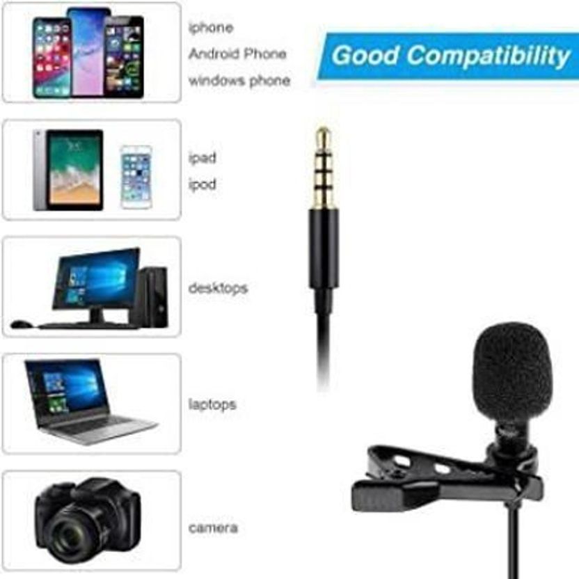 KYTOLACX 3.5mm Clip Microphone for YouTube - Image 4