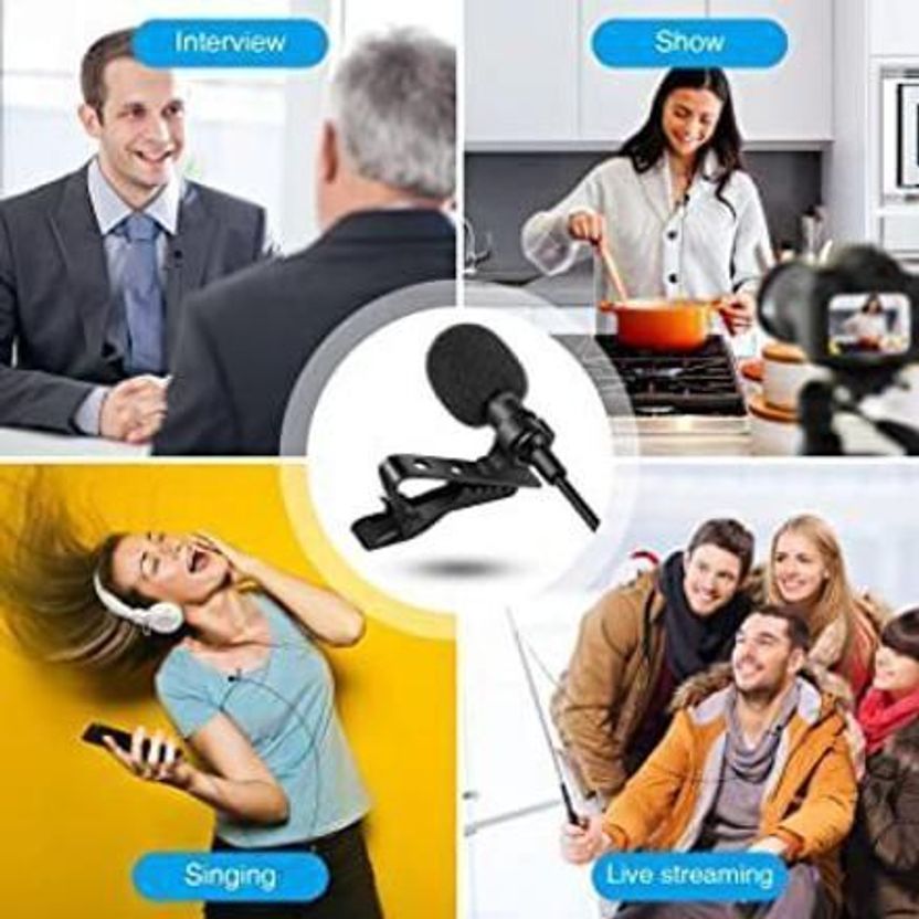 KYTOLACX 3.5mm Clip Microphone for YouTube - Image 2