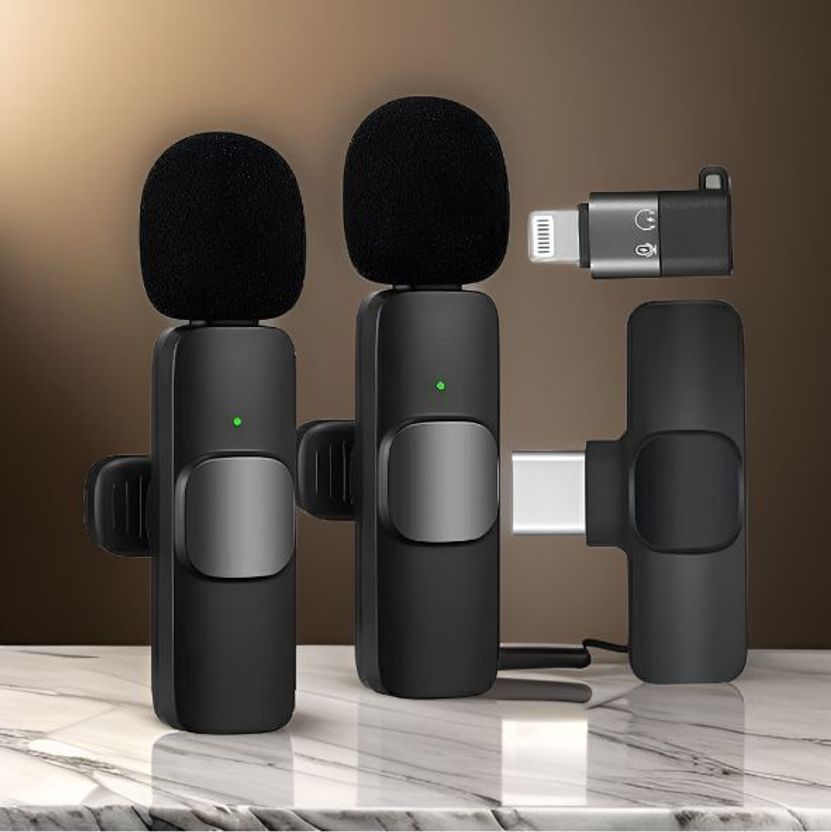 BORNTOGLOW K8 Omnidirectional Lapel Mic - Image 1