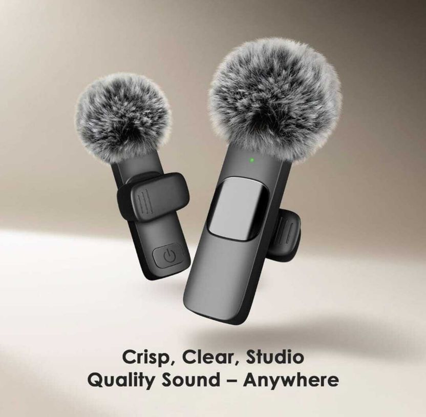 HRYFiNE K9 Dual Wireless Lavalier Mic - Image 2