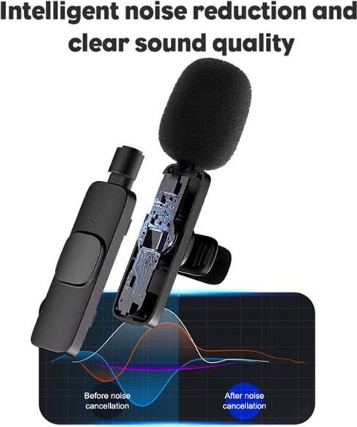 BORNTOGLOW K8 Omnidirectional Lapel Mic - Image 5