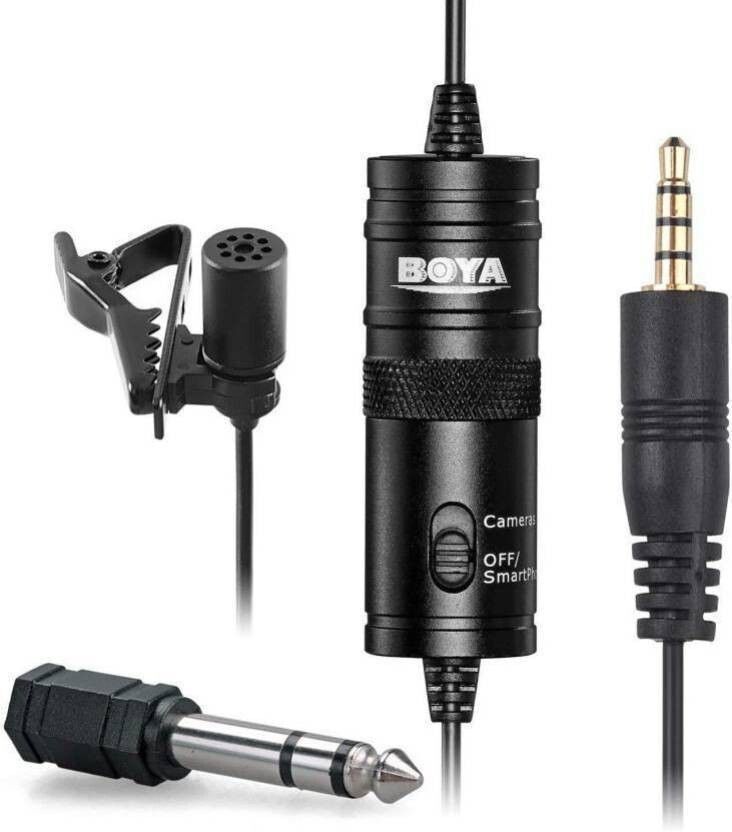 BOYA Omnidirectional Lavalier Condenser Microphone 20ft - Image 3
