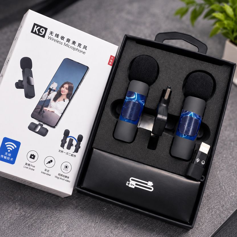 electronex K9-WM-BLK-DUAL-01 Camera Microphone - Image 4