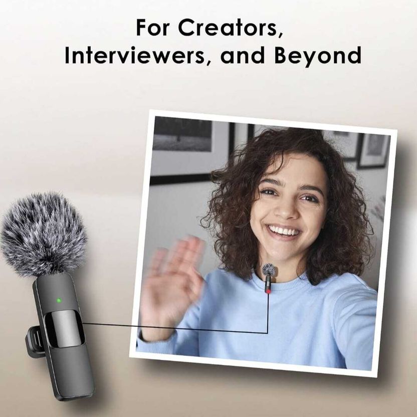 HRYFiNE K9 Dual Wireless Lavalier Mic - Image 5