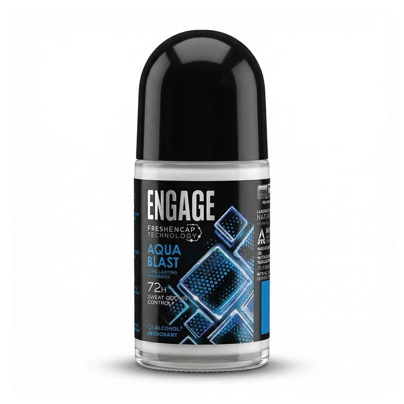 Engage Aqua Blast Underarm Roll On Deo 50ml - Image 3