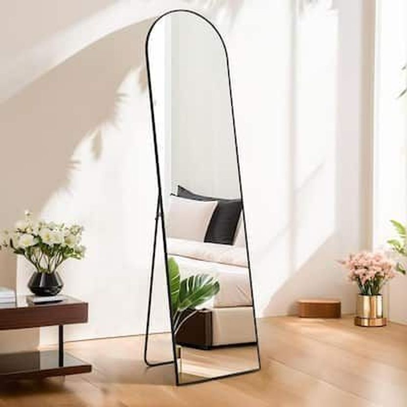 Haridarshan 5Ft Wavy Full Length Standing Mirror - Image 5