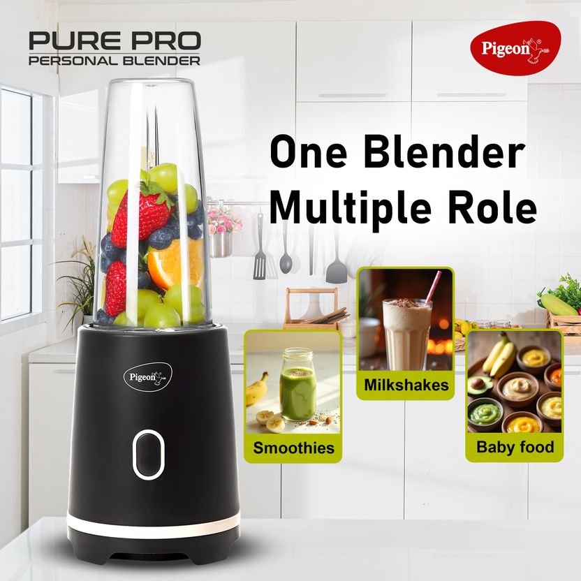 Pigeon PG Personal Blender - Pure Pro 300 W Mixer Blender (190045...more - Image 6